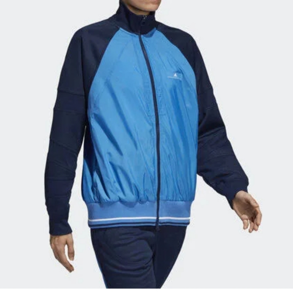 Adidas by Stella Mccartney Men's Blue Training Track‎ Jacket Small